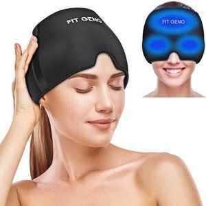 Migraine Relief Headache Hat Reusable Headache Relief Cap for Day/Night